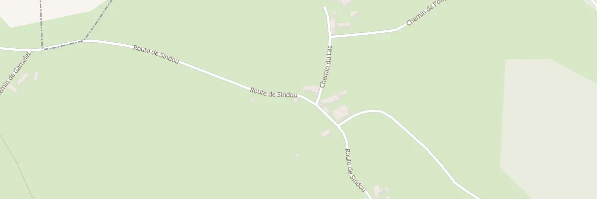 Plan du 634 Rte de Sindou à Vaylats