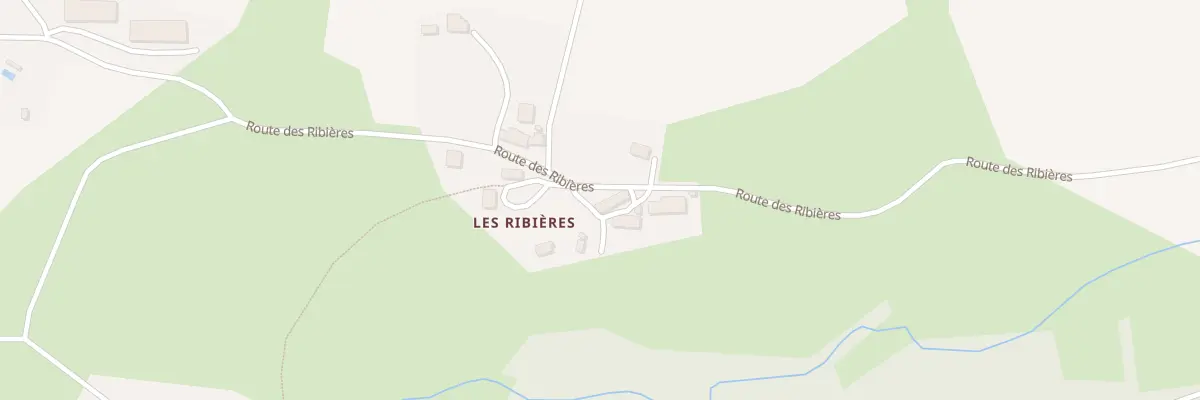 Plan du 5 Les Ribières à Naillat