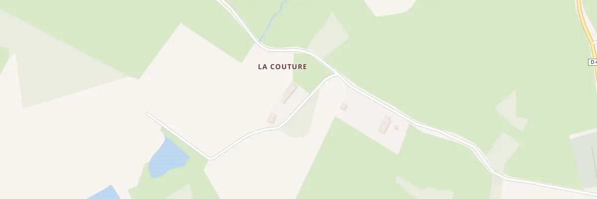 Plan du 3 La Couture à Maison-Feyne