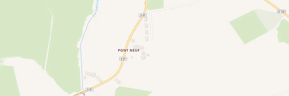 Plan du 325 Rte de Balager à Condat