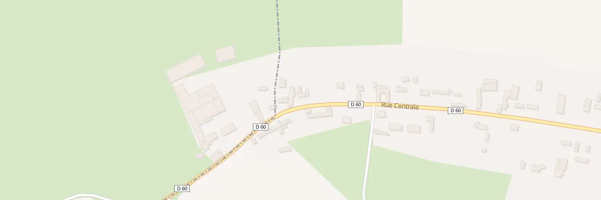 Plan du 5043 Le Village à Aubéguimont