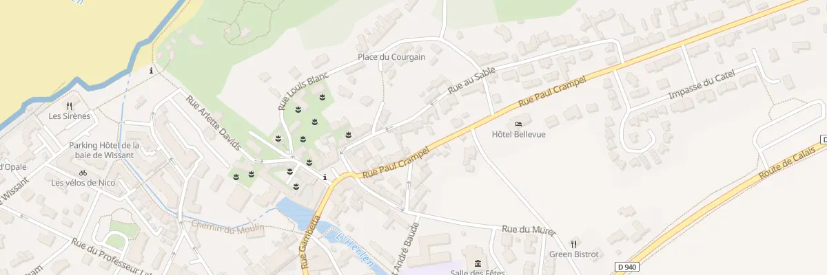Plan du 10 Rue au Sable à Wissant