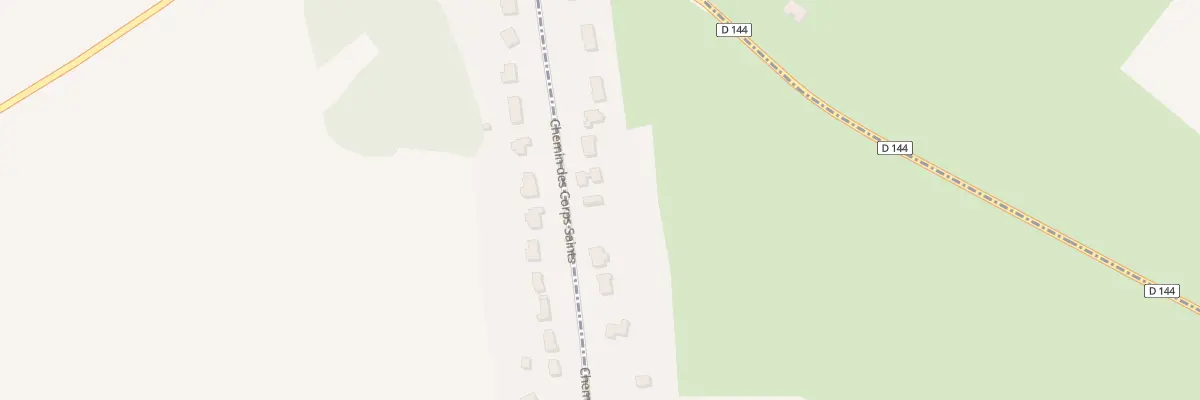 Plan du 61 Rue des Corps Saints à Saint-Aubin