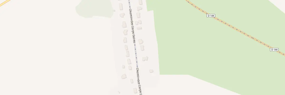 Plan du 59 Rue des Corps Saints à Saint-Aubin