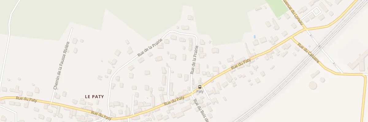 Plan du 5 Rue de la Prairie à Hanches