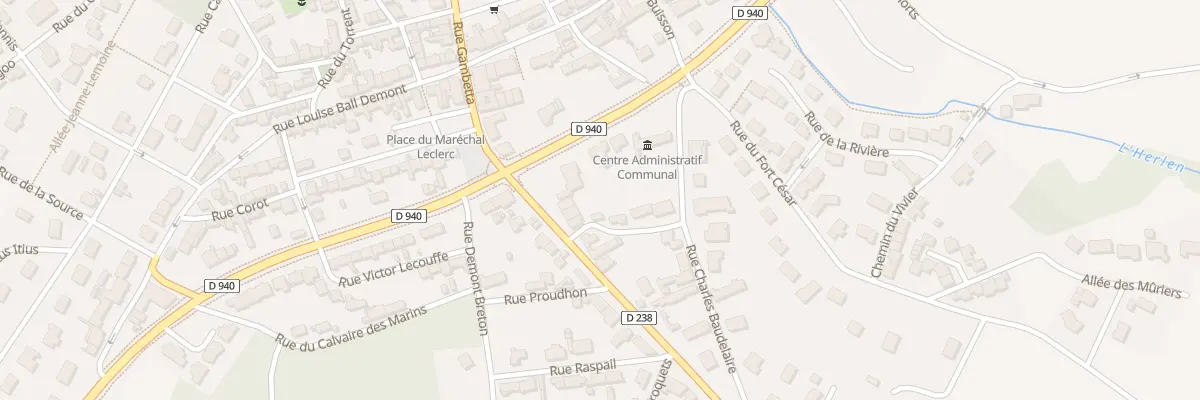 Plan du 5 Rue Jean Moulin à Wissant