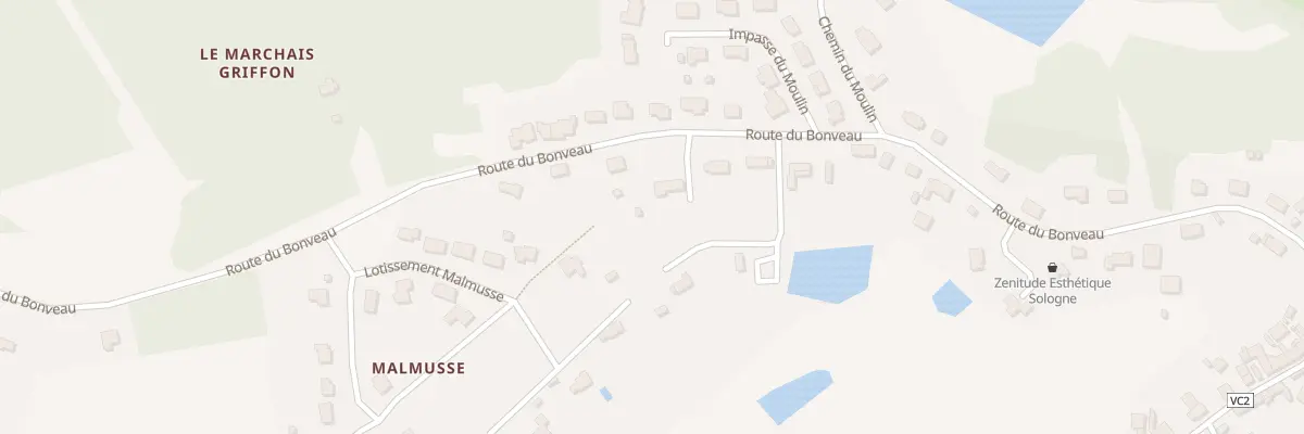 Plan du 21T Rte du Bonveau à La Ferté-Saint-Cyr