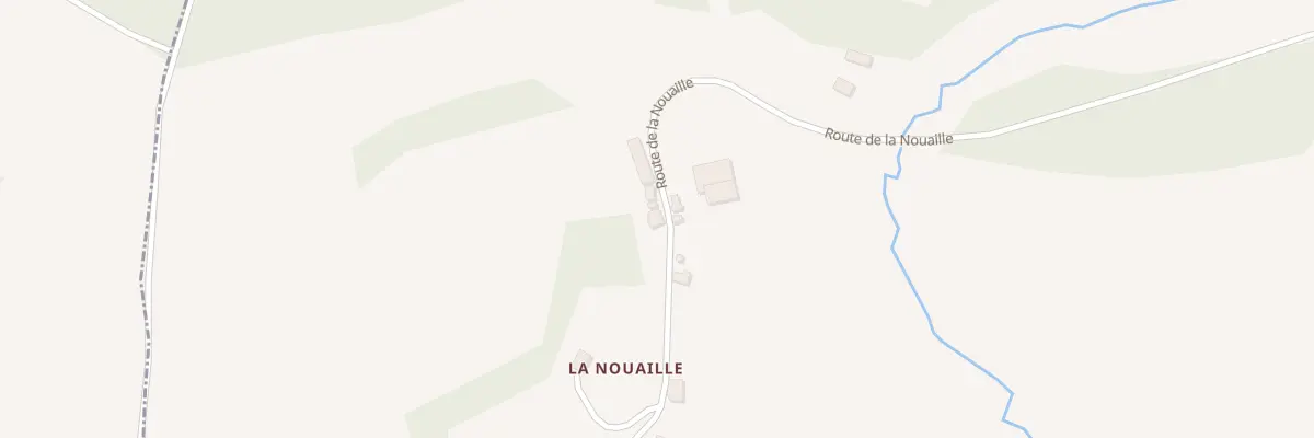 Plan du 2006 Rte de la Nouaille à Chamberet