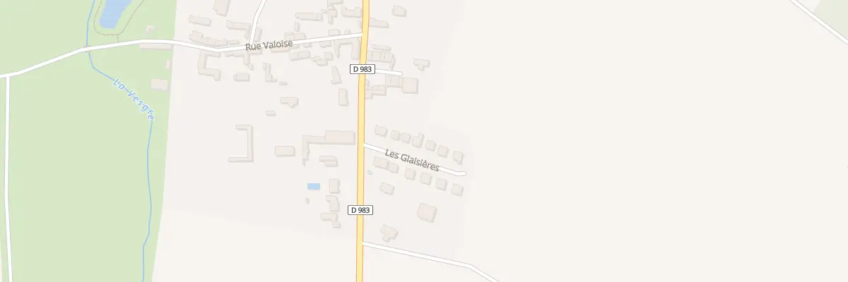 Plan du 3 Les Glaisiéres à Bourdonné