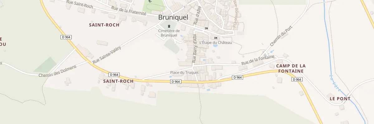 Plan du 24 Rue du Barry d’Albi à Bruniquel