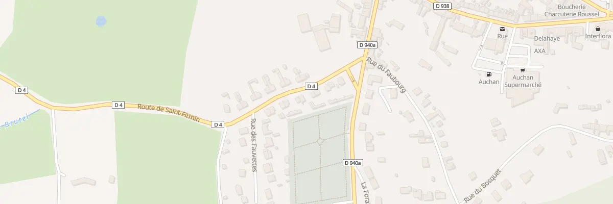 Plan du 11 Rte de Saint-Firmin à Rue