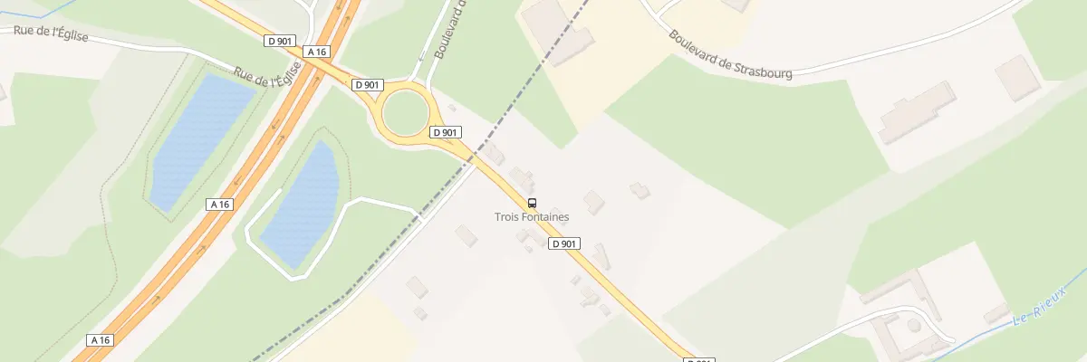 Plan du 45 Rte Nationale à Hesdin-l’Abbé