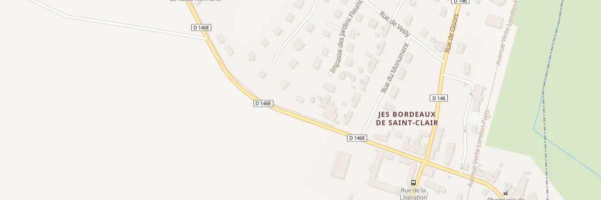 Plan du 50 Le Four A Chaux à Château-sur-Epte