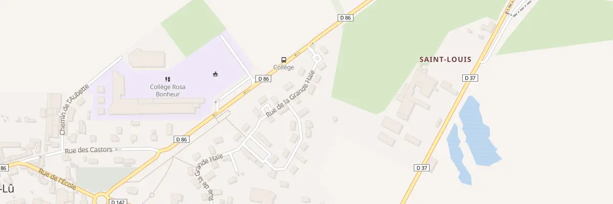 Plan du 22 Rue de la Grande Haie à Bray-et-Lû
