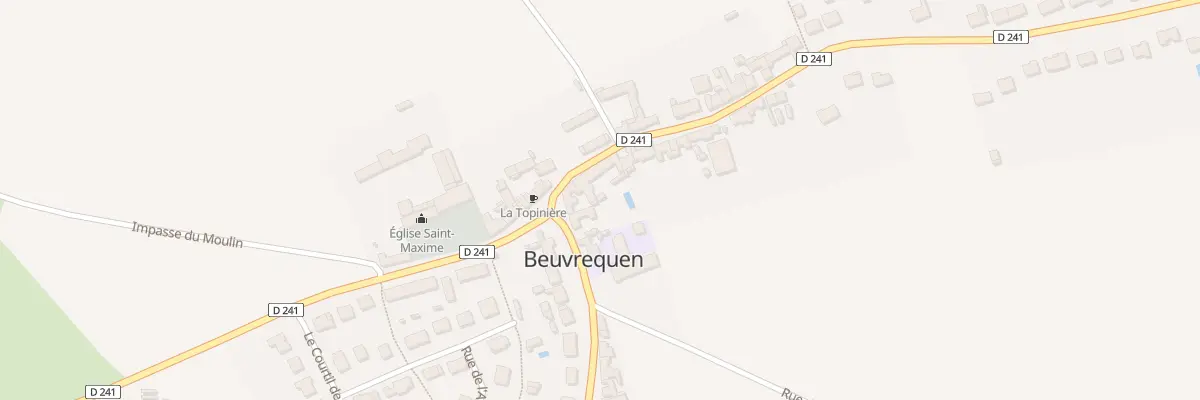 Plan du 458 Rue Principale à Beuvrequen