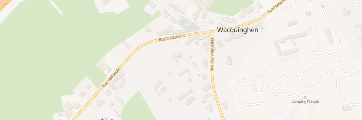 Plan du 55 Rue Nationale à Wacquinghen
