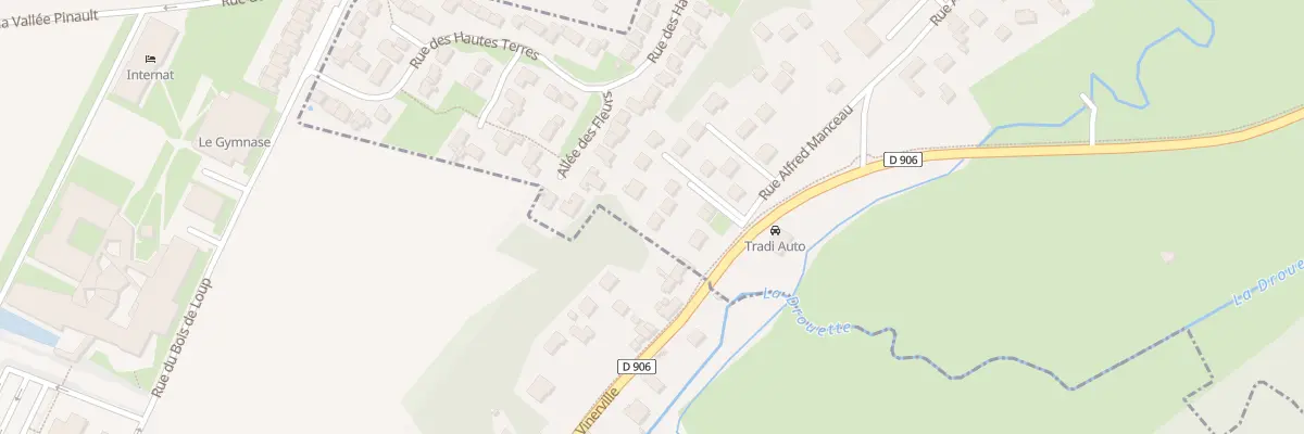 Plan du 36B Rue Alfred Manceau à Épernon