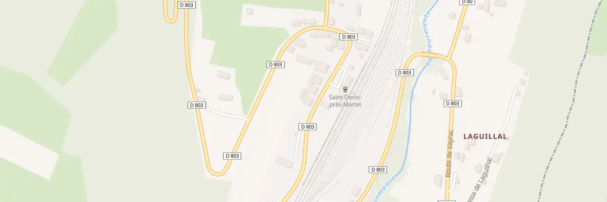 Plan du 275 Av de la Gare à Saint-Denis-lès-Martel