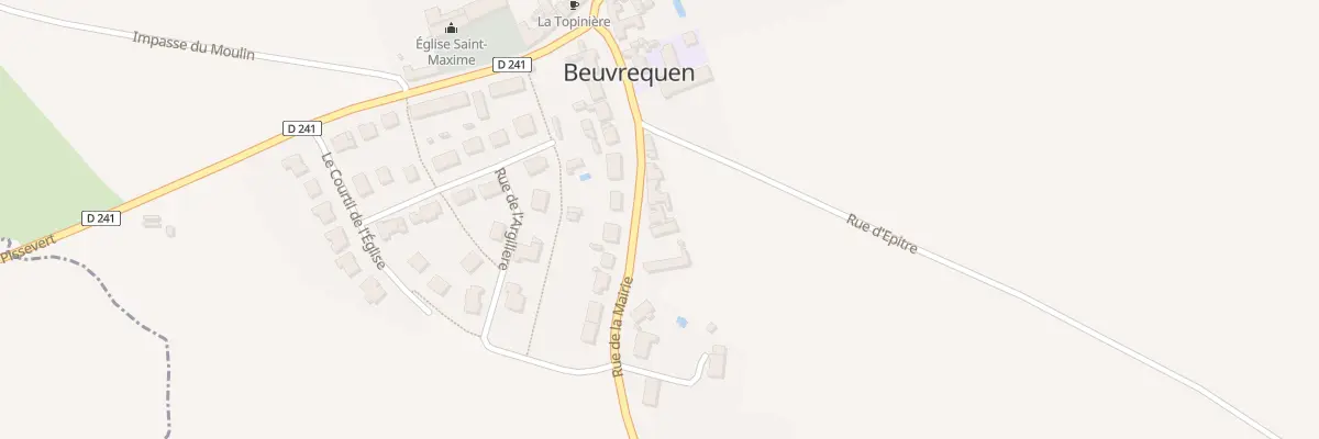 Plan du 149 Rue de la Mairie à Beuvrequen