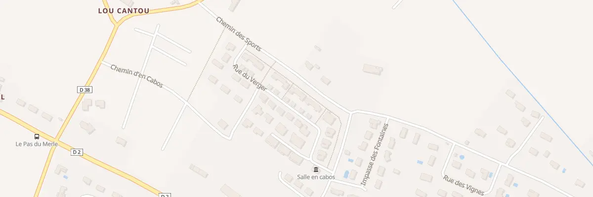 Plan du 164 All des Noisetiers à Labastide-Beauvoir