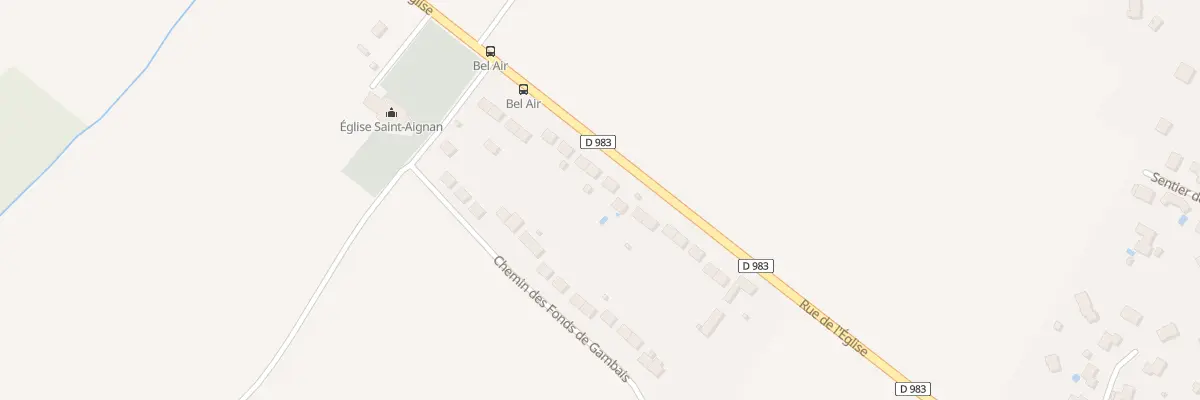 Plan du 18 Rue de L’Église à Gambais