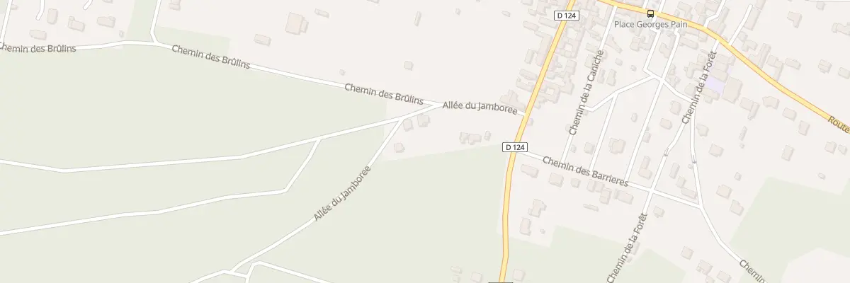 Plan du 11 All du Jamborée à Moisson
