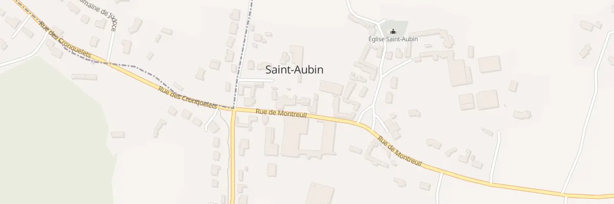 Plan du 5 Rue de Montreuil à Saint-Aubin