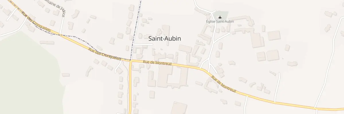 Plan du 5 Rue de Montreuil à Saint-Aubin