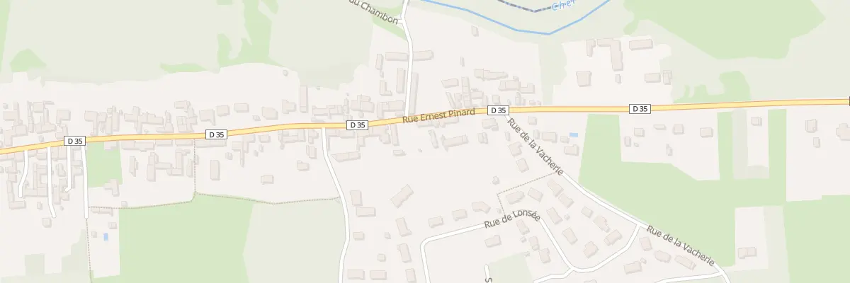 Plan du 138 Rue Ernest Pinard à Chabris