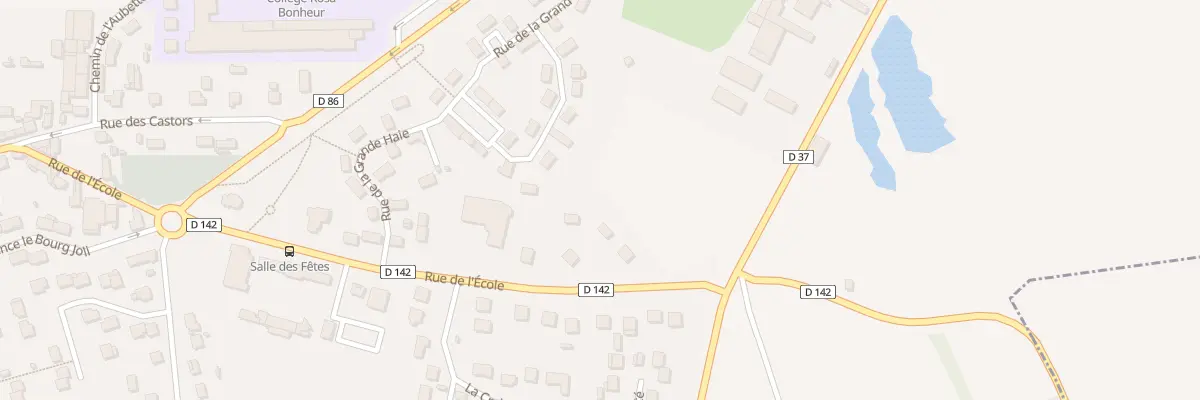 Plan du 9B Rue de l’École à Bray-et-Lû