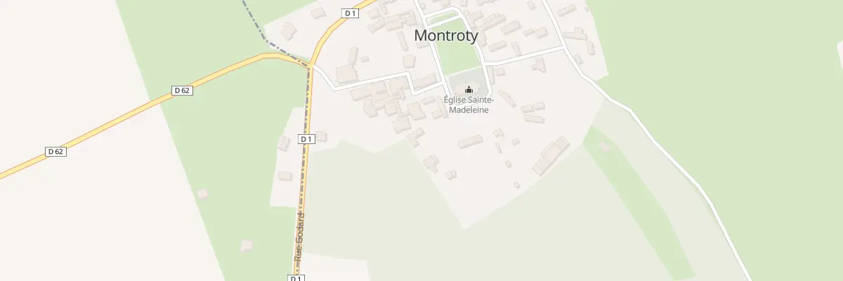Plan du 5 Pl de l’Église à Montroty