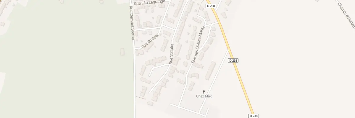Plan du 33 Rue Voltaire à Wissant