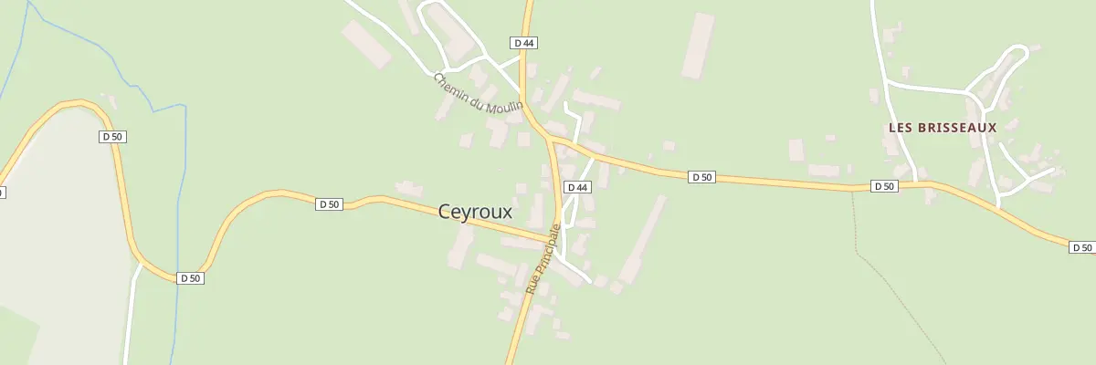 Plan du 4 Rue Principale à Ceyroux