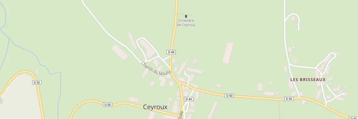Plan du 1 Rue Principale à Ceyroux