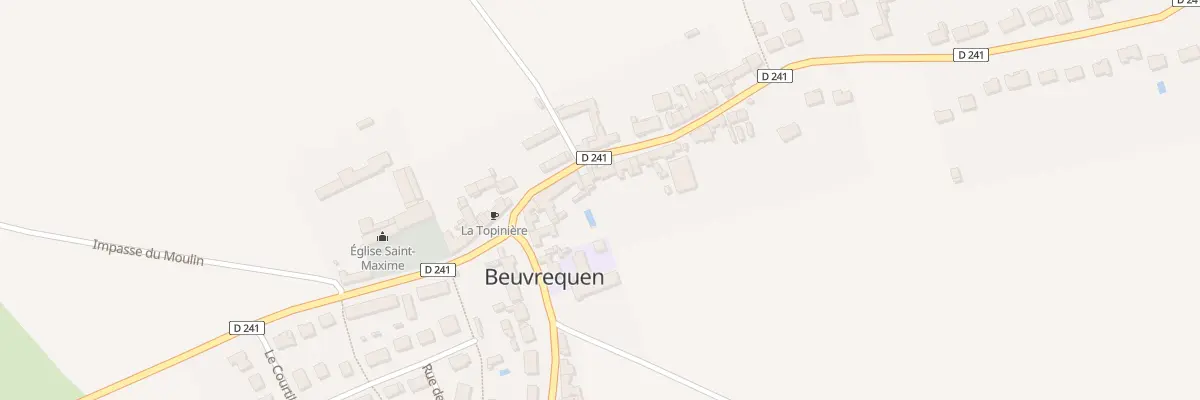 Plan du 500 Rue Principale à Beuvrequen