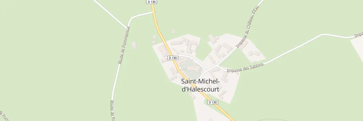Plan du 109 Rte d’Haussez à Saint-Michel-d’Halescourt