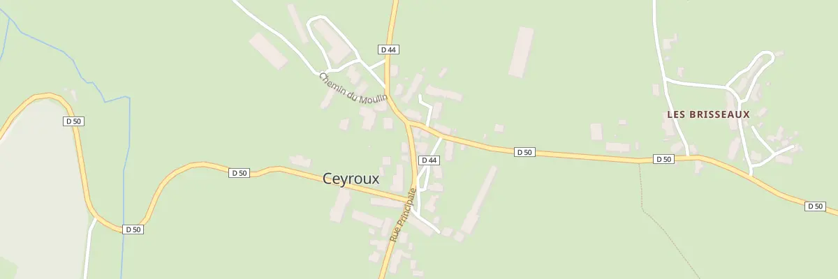 Plan du 5006 Le Bourg à Ceyroux