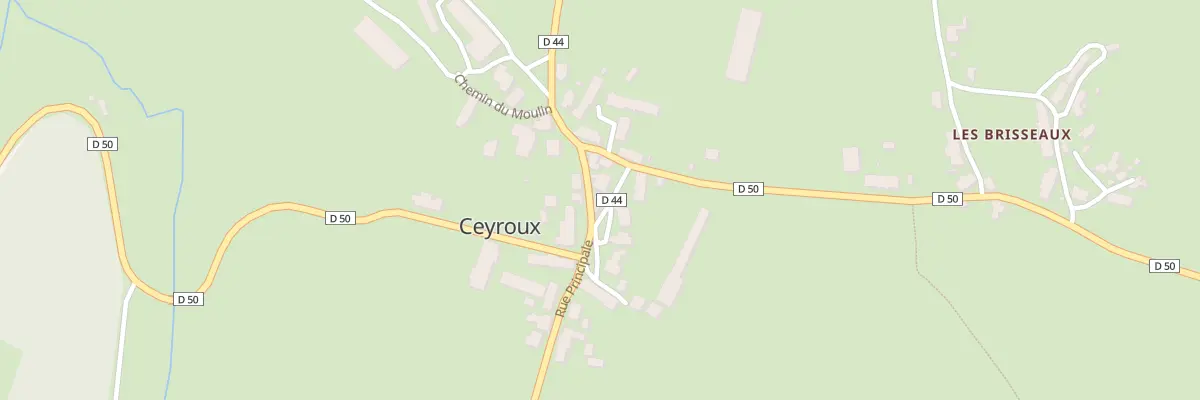 Plan du 5012 Le Bourg à Ceyroux