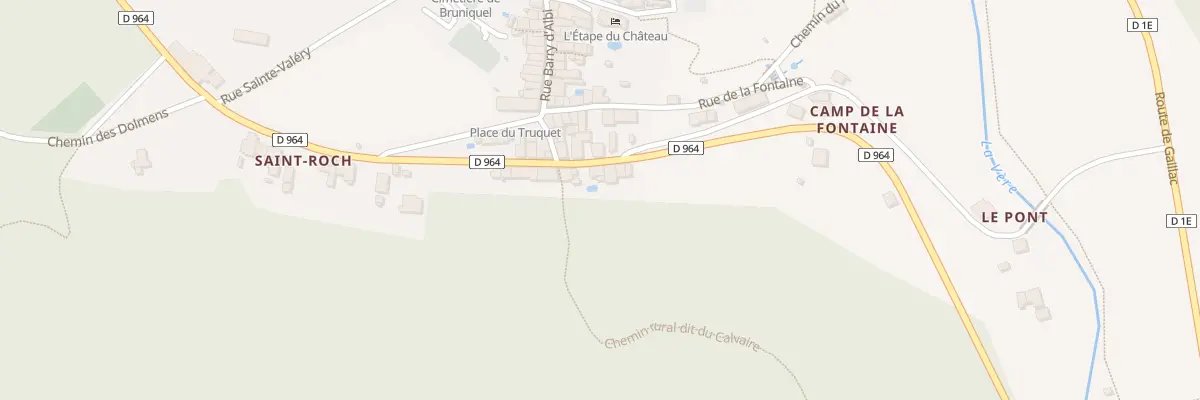 Plan du 580 Rte Georges Gandil à Bruniquel