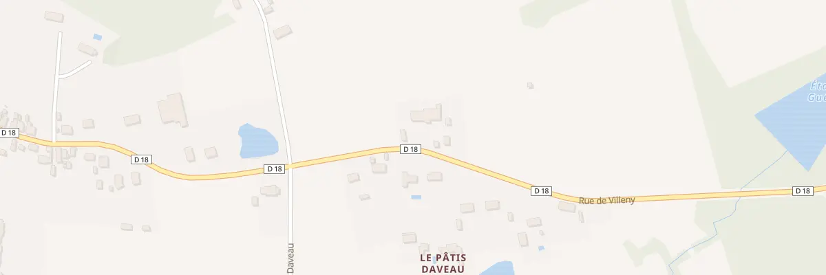 Plan du 44 Rue de Villeny à Dhuizon