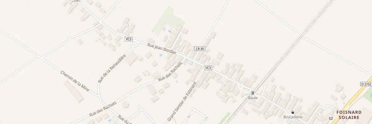 Plan du 63B Rue Jean Bordier à Baule