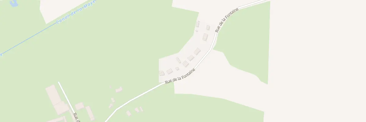 Plan du 569 Rte de la Fontaine à Favières