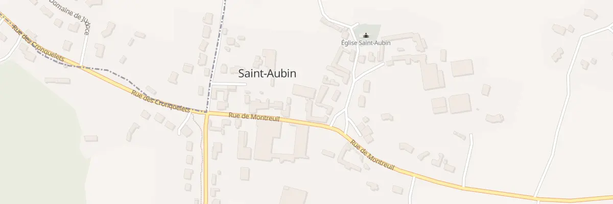 Plan du 1 Pl de la Mairie à Saint-Aubin