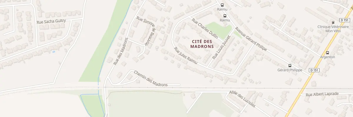Plan du 52 Rue Raimu à Châteauroux
