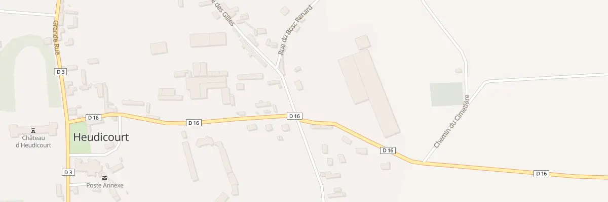 Plan du 41 Rue des Gilles à Heudicourt