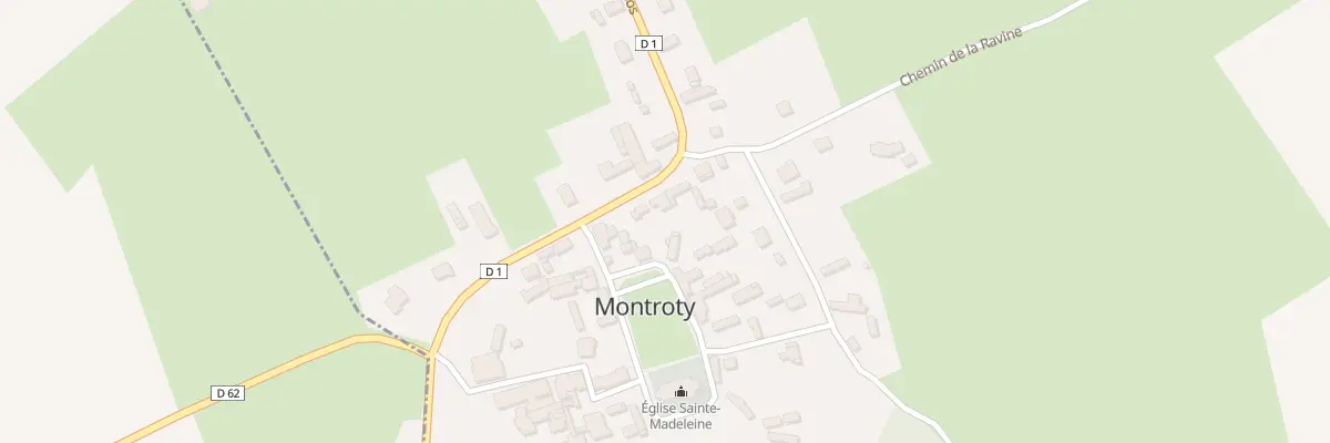 Plan du 254 Rue des Enclos à Montroty