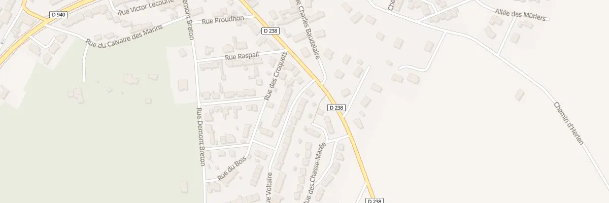 Plan du 1 Rue Voltaire à Wissant