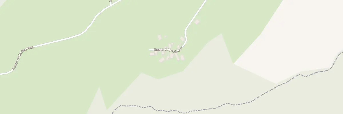 Plan du 215 Rte d Ardailloux à Lanteuil