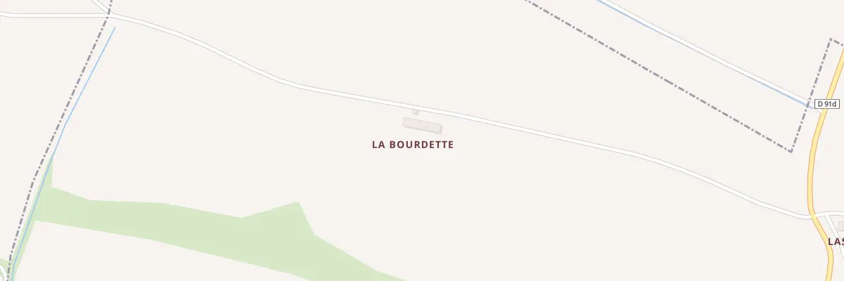 Plan du 13 Labourdette à Monestrol