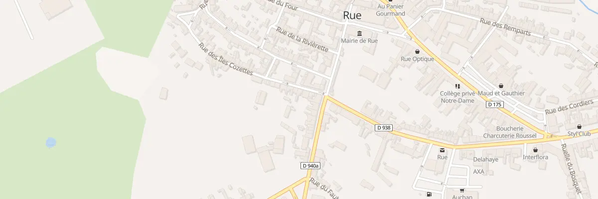 Plan du 3 Rue des Iles Cozettes à Rue